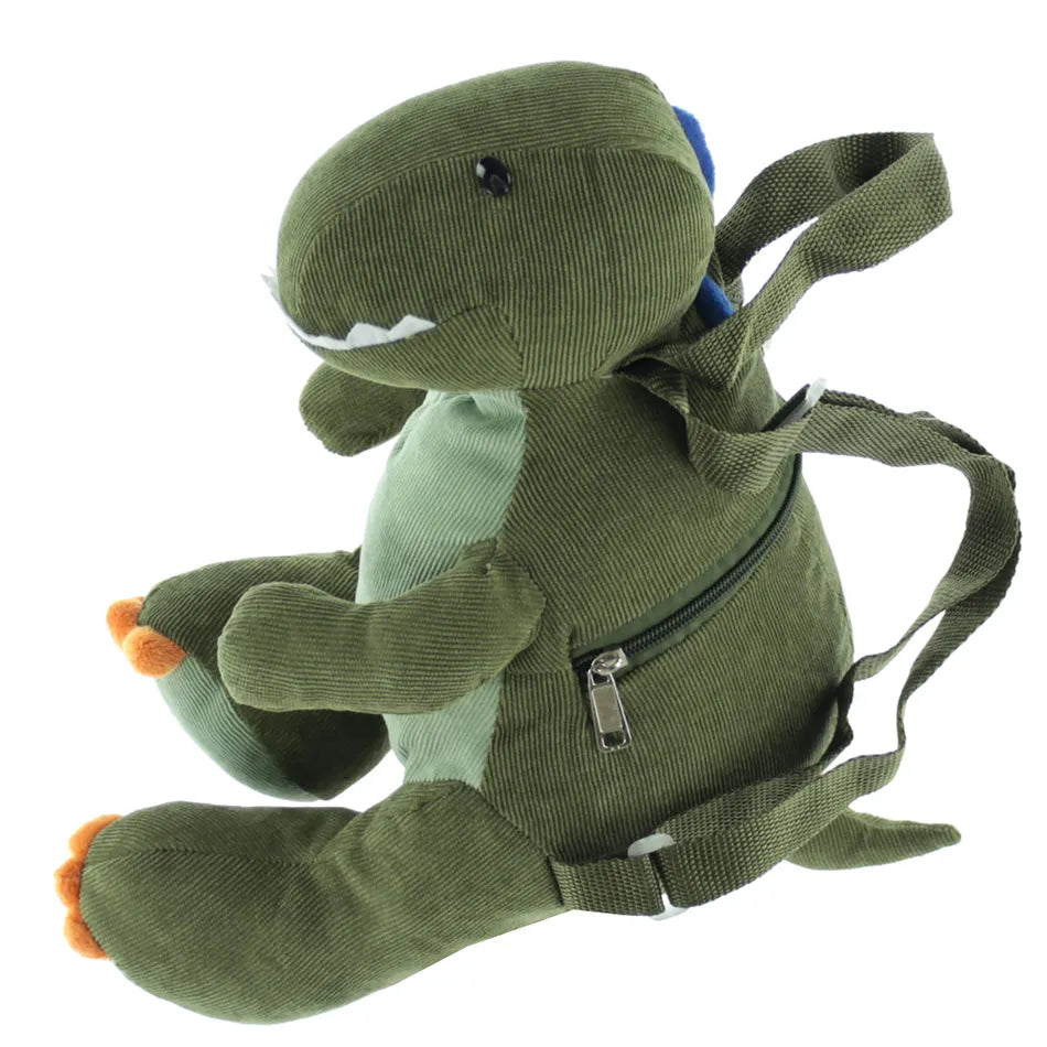 Plush Backpack - Dinosaur