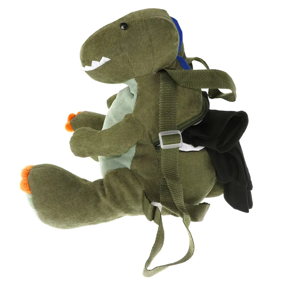Plush Backpack - Dinosaur