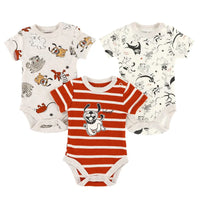 Bodysuit Set of 3 Dog 0-30months