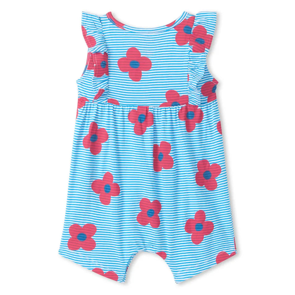 Floral Ruffled Romper 3-24months