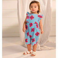 Thumbnail for Floral Ruffled Romper 3-24months