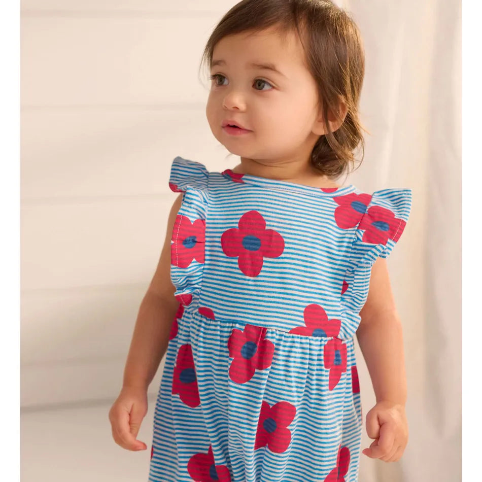 Floral Ruffled Romper 3-24months