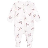 Thumbnail for Unicorn print pajamas 0-24m