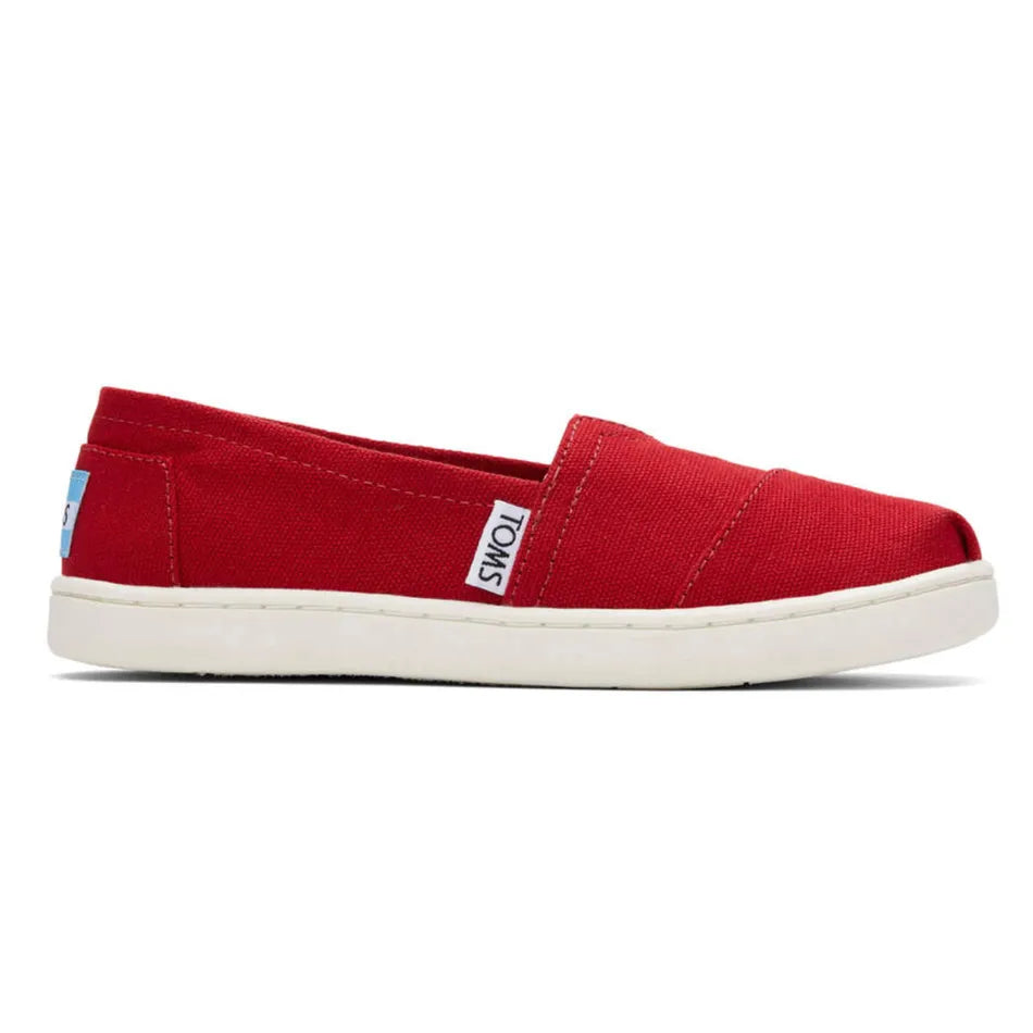 Red Alpargata Shoe Sizes 12-6