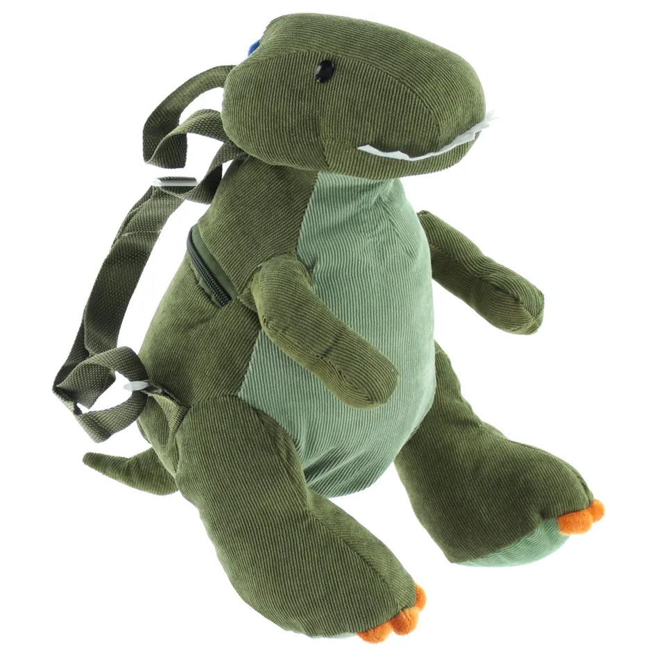 Plush Backpack - Dinosaur