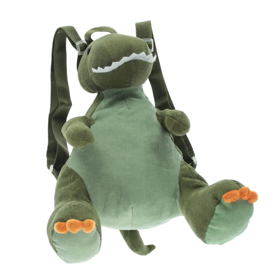 Plush Backpack - Dinosaur