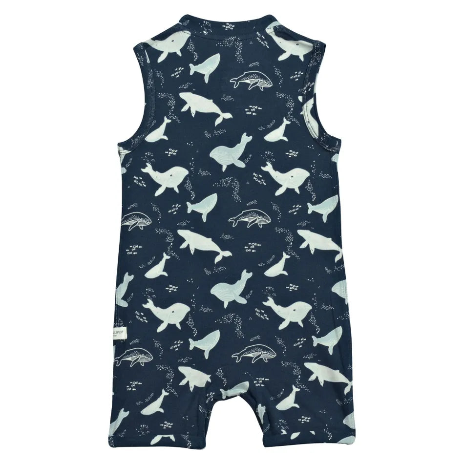 Whale Romper 0-24 months