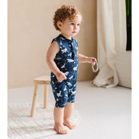 Thumbnail for Whale Romper 0-24 months