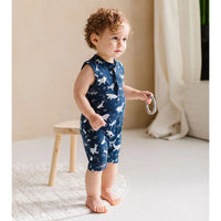 Whale Romper 0-24 months